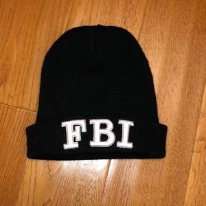 “FBI” beanie hat